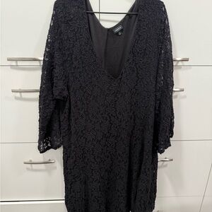 Torrid Black Lace Detail Dress